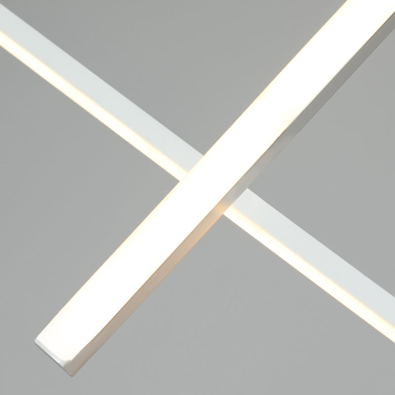 Modern Linear Island Pendant Lights Metal Ceiling Pendant Light for Dining Room