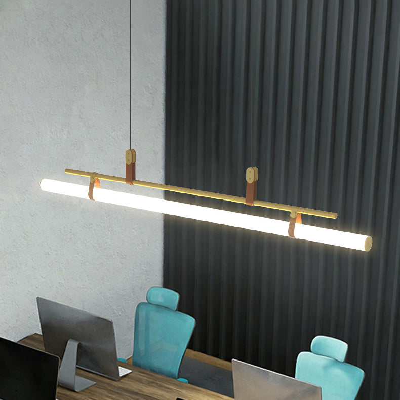 Linear Island Chandelier Lights Modern Acrylic Chandelier Lighting Fixtures