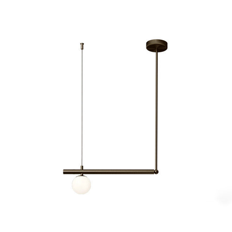 Modern Simplicity Pendant Lighting Globe Glass Island Lighting for Dining Room