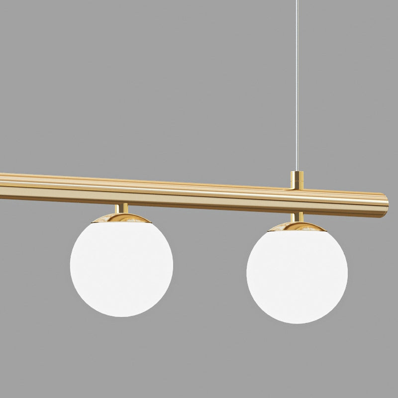 Modern Simplicity Pendant Lighting Globe Glass Island Lighting for Dining Room