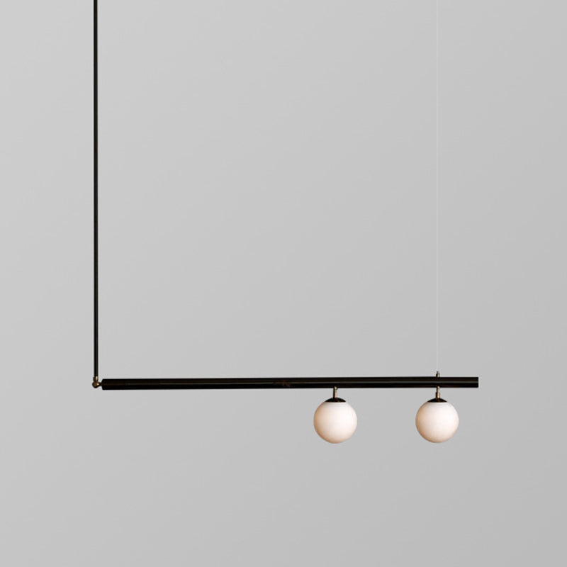 Modern Simplicity Pendant Lighting Globe Glass Island Lighting for Dining Room
