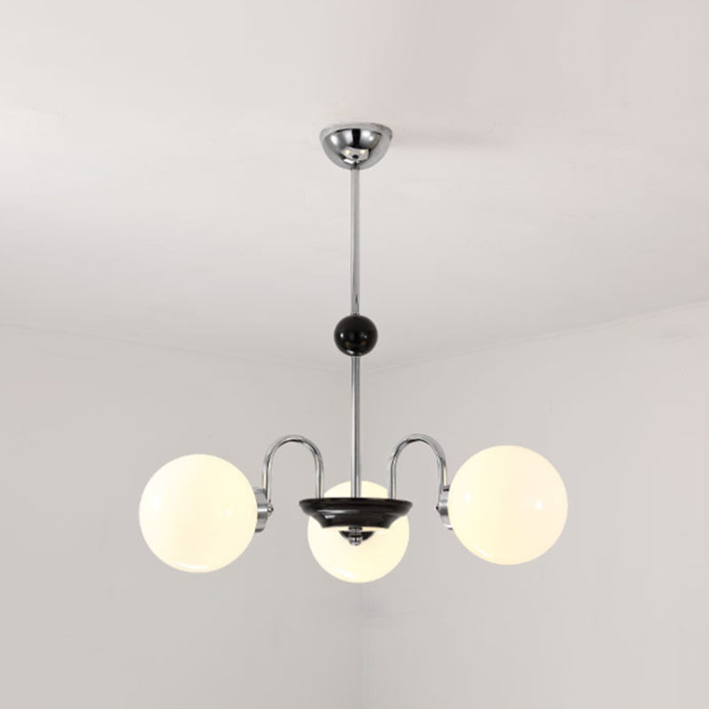 Moderner künstlerischer Anhänger Light Glass Globe Kronleuchter für Wohnzimmer