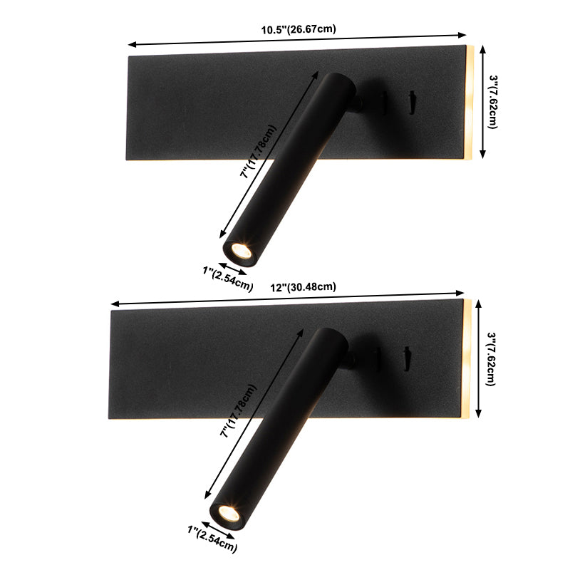 Moderner Stil Geometrischer Wandleuchten Metall 2 Lichter Wandmontage Leuchte