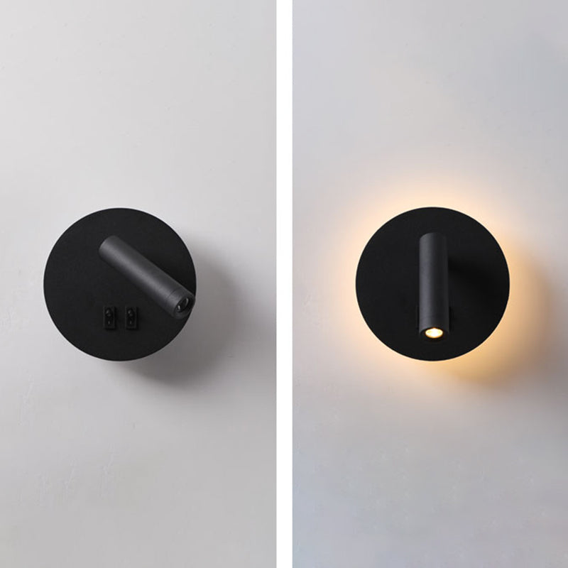 Moderner Stil Geometrischer Schatten 2 Leichter Wandleuchten Metall Wandhalterung Leuchte