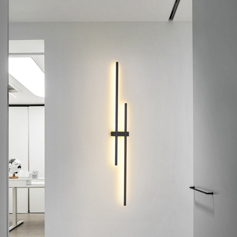 Lineare Wandbeleuchtungsvorrichtungen moderner Acryl 2 Leuchten LED -Wandlampe