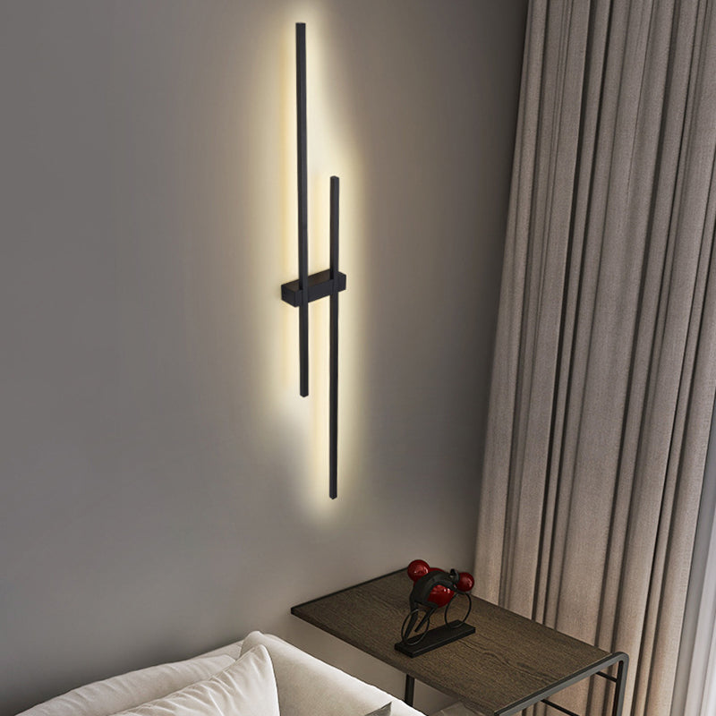 Lineare Wandbeleuchtungsvorrichtungen moderner Acryl 2 Leuchten LED -Wandlampe