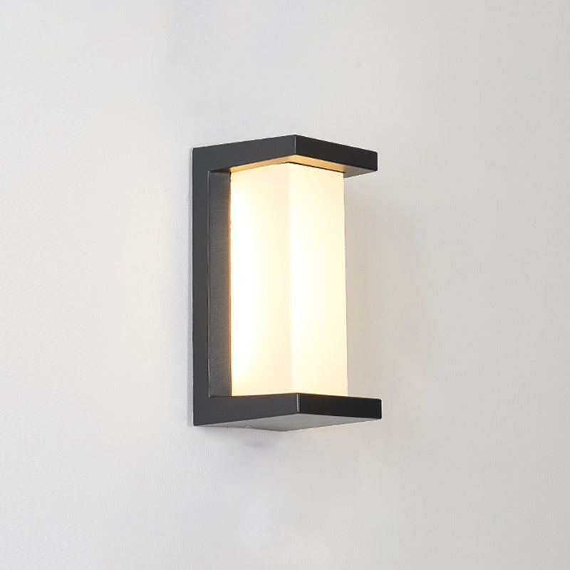Geometrische Wandbeleuchtung in modernem Acryl 1 leichte LED -Wandlampe im modernen Stil