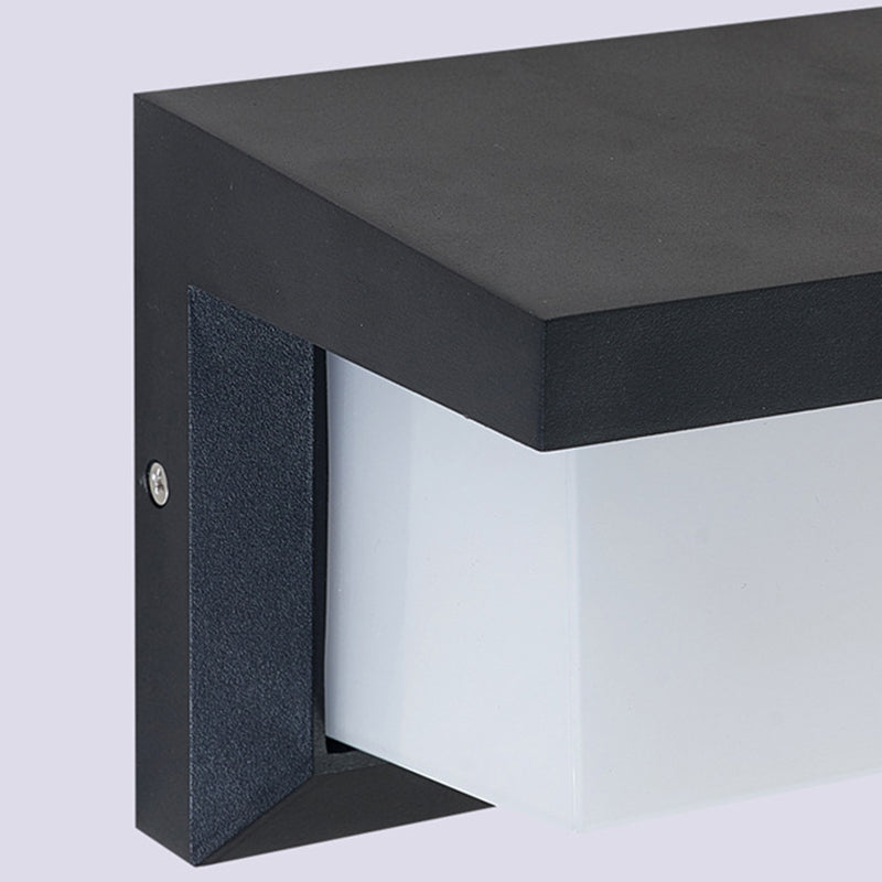 Geometrische Wandbeleuchtung in modernem Acryl 1 leichte LED -Wandlampe im modernen Stil