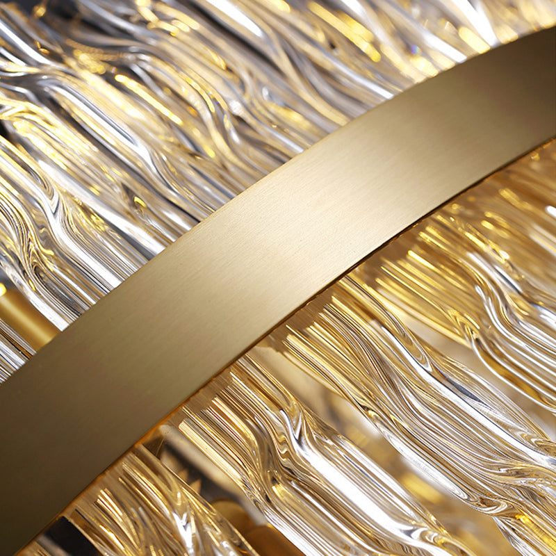 Modern karakteristieke hanglampglas geometrische kroonluchter voor woonkamer