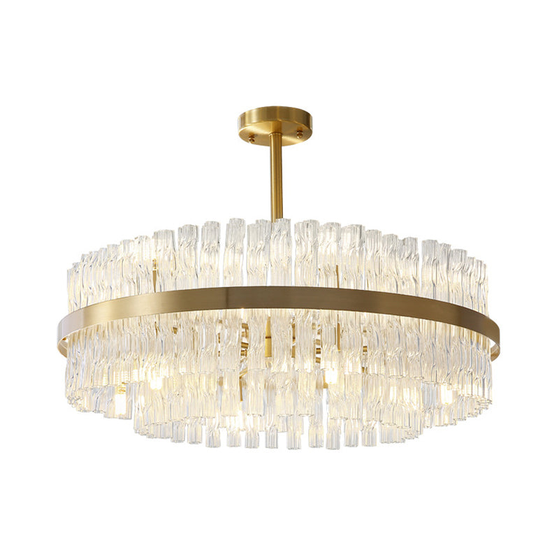 Modern karakteristieke hanglampglas geometrische kroonluchter voor woonkamer