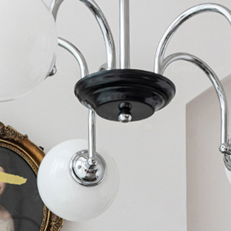 Modern minimalisme hanger lichtglas bol kroonluchter voor eetkamer