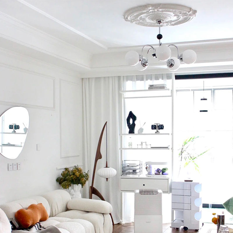 Modern minimalisme hanger lichtglas bol kroonluchter voor eetkamer