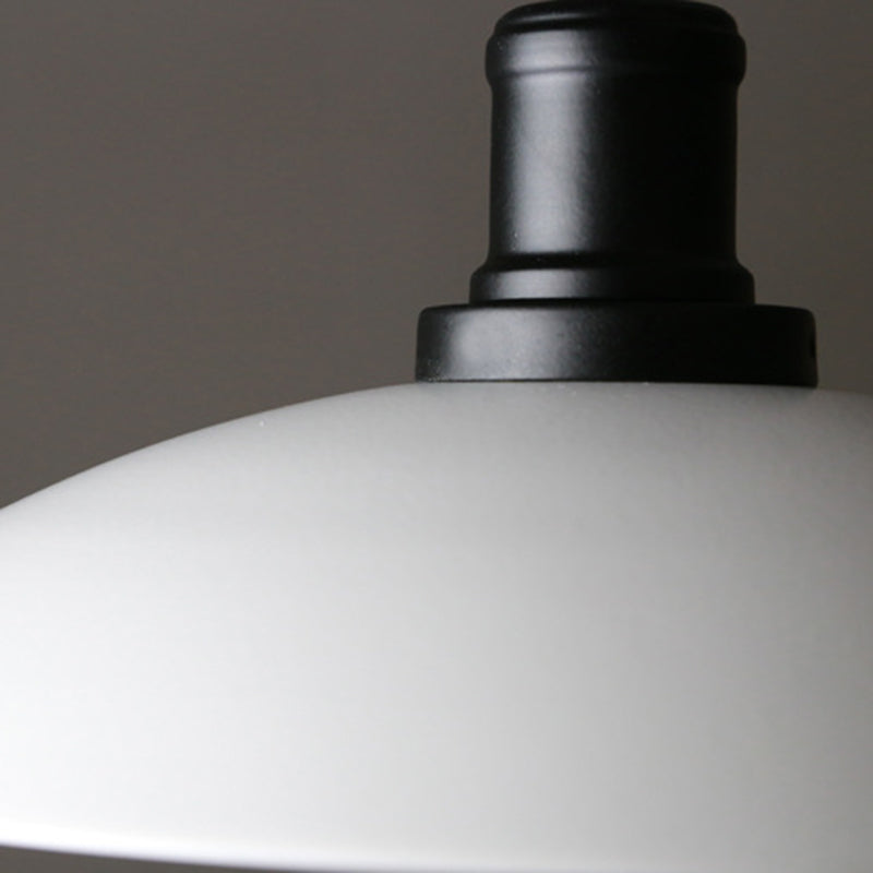 Lámpara colgante de cúpula de hierro de lámpara de colgante retro industrial con sombra de hierro