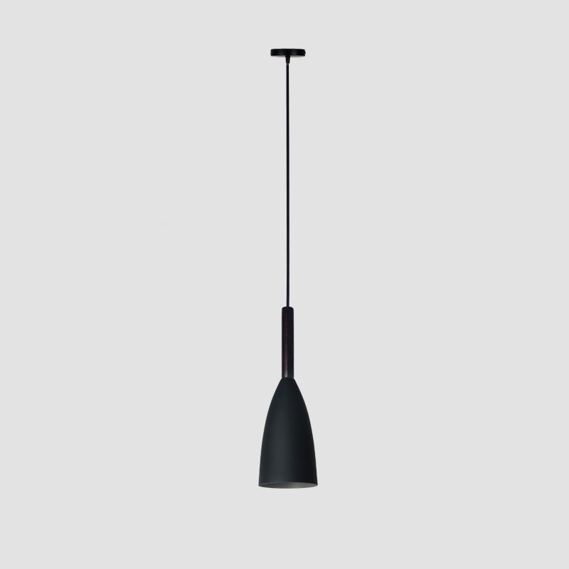 Cone Macaron Pendant Light in Modern Creative Style Lacquered Aluminium Hanging Lamp