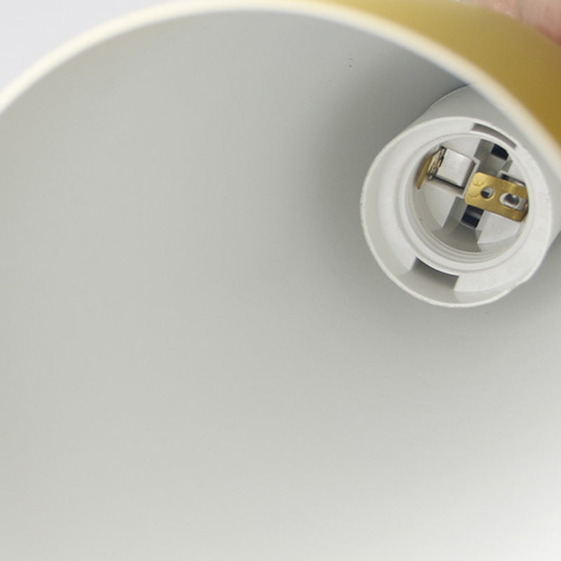 Cone Macaron Pendant Light in Modern Creative Style Lacquered Aluminium Hanging Lamp