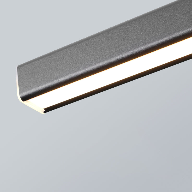 Simplicity LED Island Lighting Fixtures Dining Room Long Strip Hanging Lamp