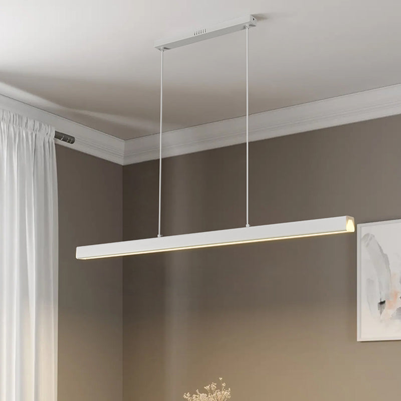 Simplicity LED Island Lighting Fixtures Dining Room Long Strip Hanging Lamp
