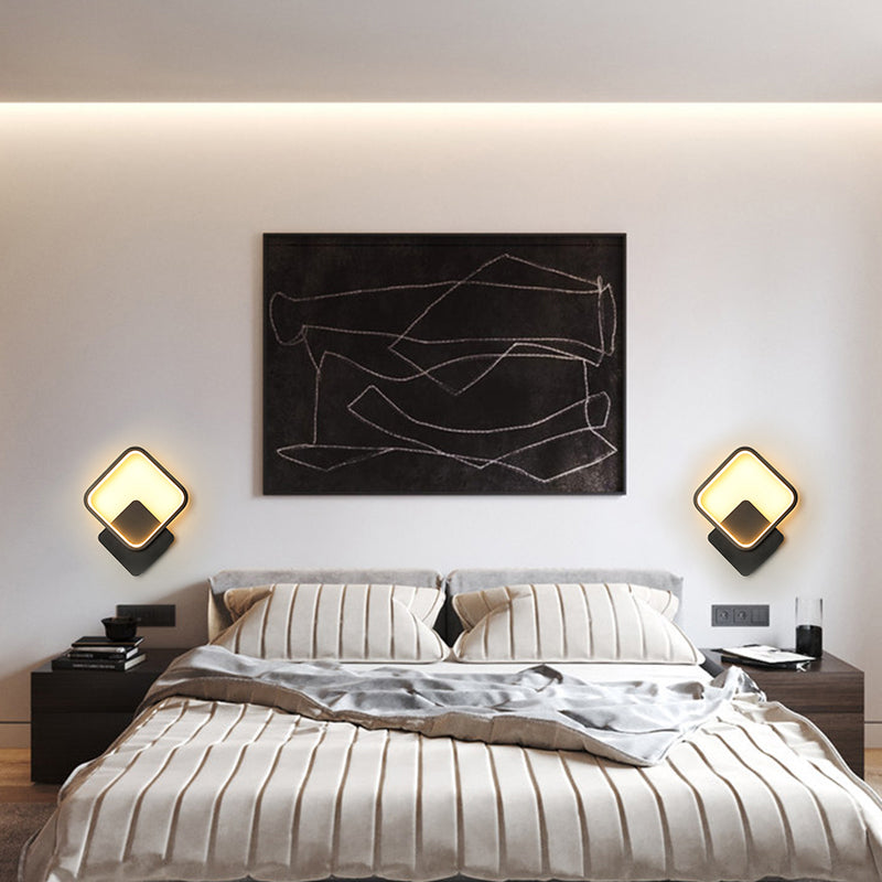 LED LED LIGHT MODERNA MODERNA LIGHTA DE LIGHTA DE LIGHTA DE LA MUALLA PARA DORMITORIO CONDADO