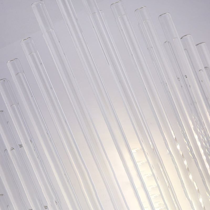 Lámpara de pared de pasillo de dormitorio de luz de cristal creativo moderno