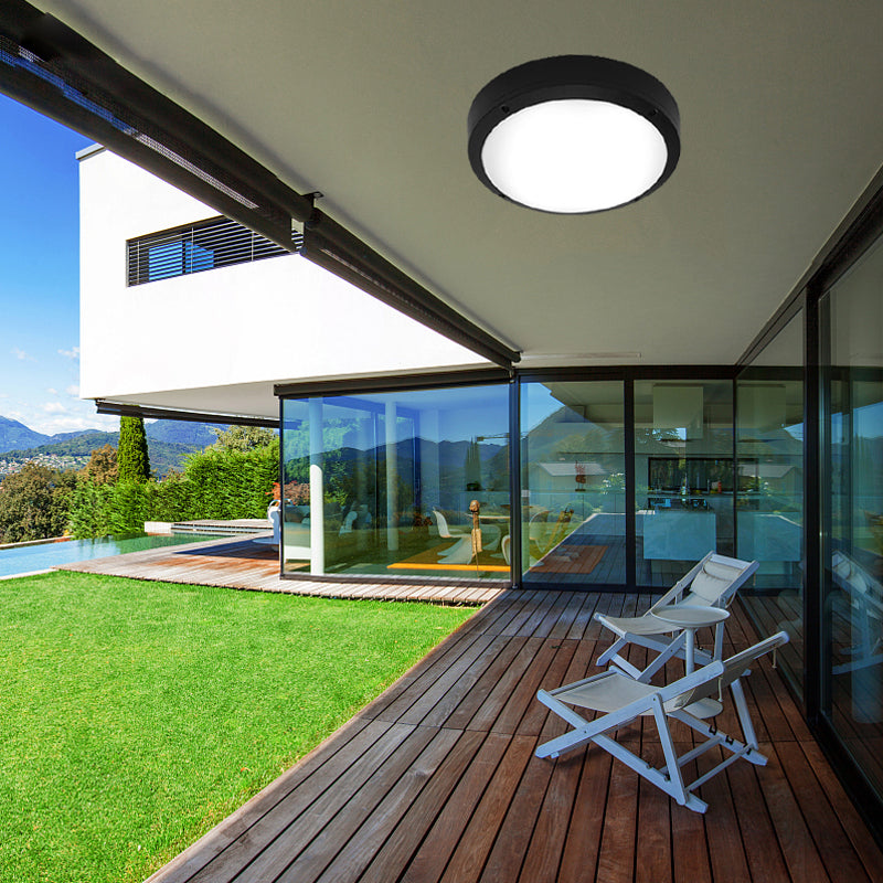 Plafondlamp in moderne stijl, waterdichte LED-inbouwlamp voor gang, balkon, binnenplaats