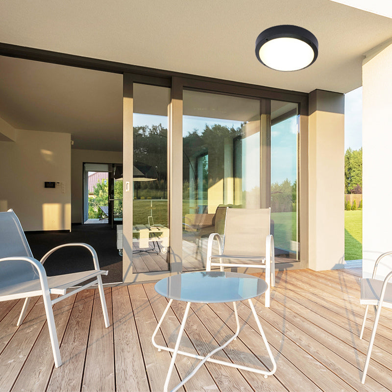 Plafondlamp in moderne stijl, waterdichte LED-inbouwlamp voor gang, balkon, binnenplaats