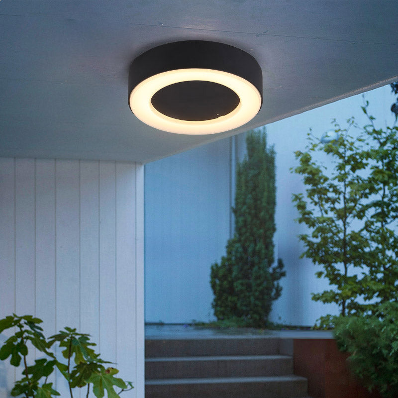Plafonnier LED étanche, lampe encastrée de Style traditionnel moderne pour balcon