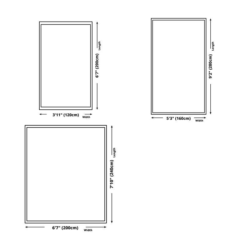 Tapis intérieur élégant Confort de motif géométrique tapis polyester le tapis de support antidérapant pour décoration intérieure