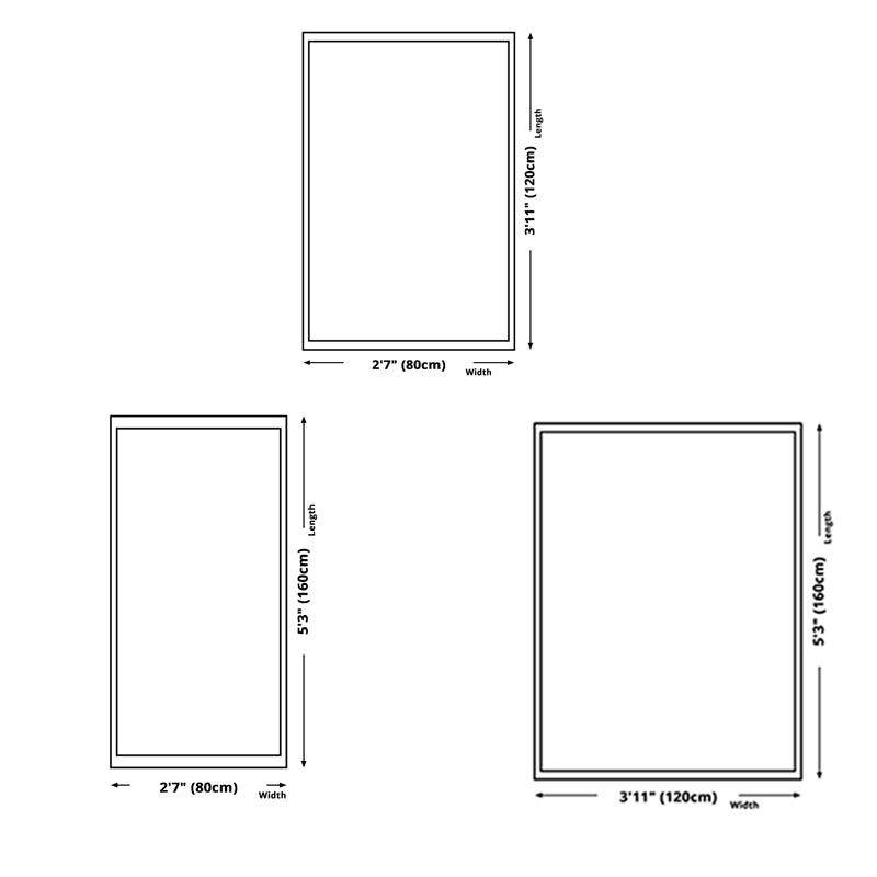 Fancy Area Area Tapis motif géométrique Modèle Polyester Area Tapis de support sans glissement pour décoration intérieure