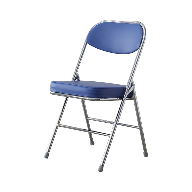 Chaise d'intérieur et d'extérieur moderne, chaises d'appoint de salle à manger à dossier ouvert sans accoudoirs en métal