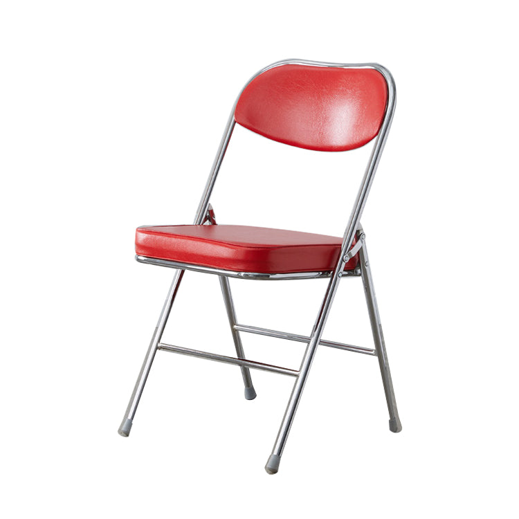 Chaise d'intérieur et d'extérieur moderne, chaises d'appoint de salle à manger à dossier ouvert sans accoudoirs en métal