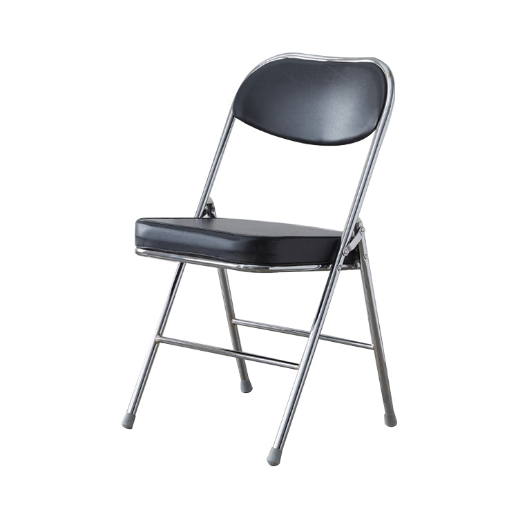 Chaise d'intérieur et d'extérieur moderne, chaises d'appoint de salle à manger à dossier ouvert sans accoudoirs en métal