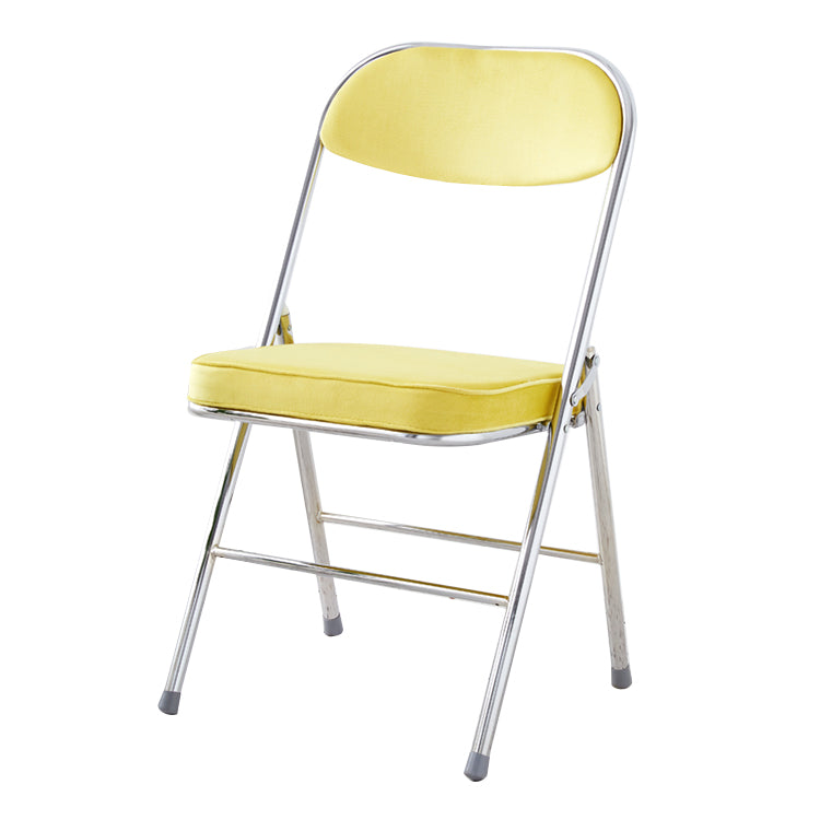 Chaise d'intérieur et d'extérieur moderne, chaises d'appoint de salle à manger à dossier ouvert sans accoudoirs en métal