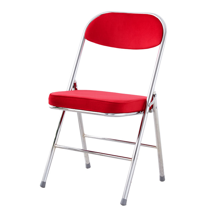 Chaise d'intérieur et d'extérieur moderne, chaises d'appoint de salle à manger à dossier ouvert sans accoudoirs en métal