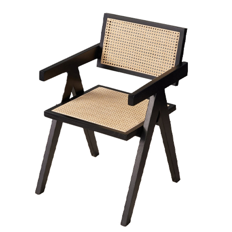 Chaises en bois de chêne de style contemporain, cuisine, salle à manger, fauteuil à dossier ouvert