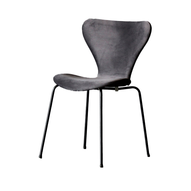 Chaises de salle à manger en tissu de style moderne