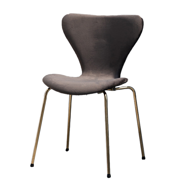 Chaises de salle à manger en tissu de style moderne