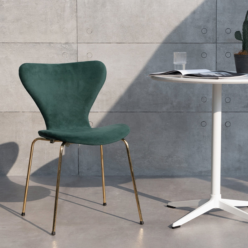 Chaises de salle à manger en tissu de style moderne