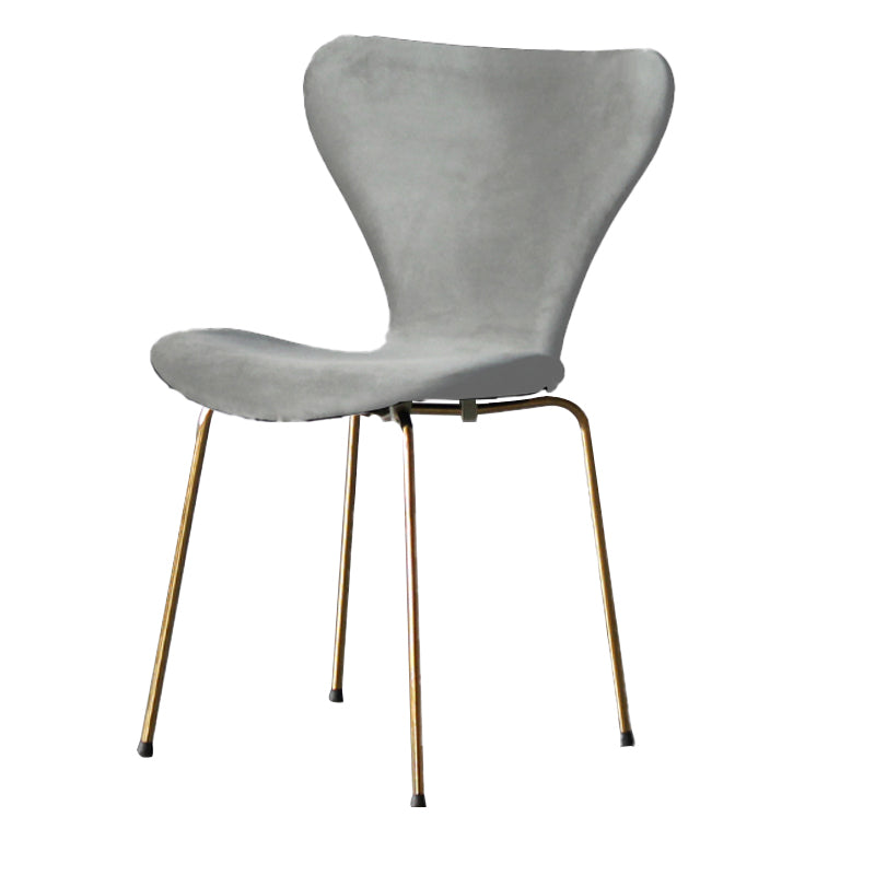 Chaises de salle à manger en tissu de style moderne