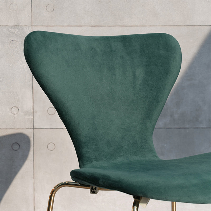 Chaises de salle à manger en tissu de style moderne
