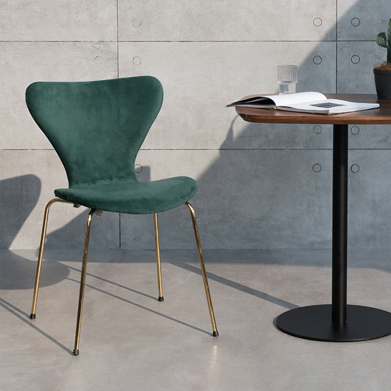 Chaises de salle à manger en tissu de style moderne