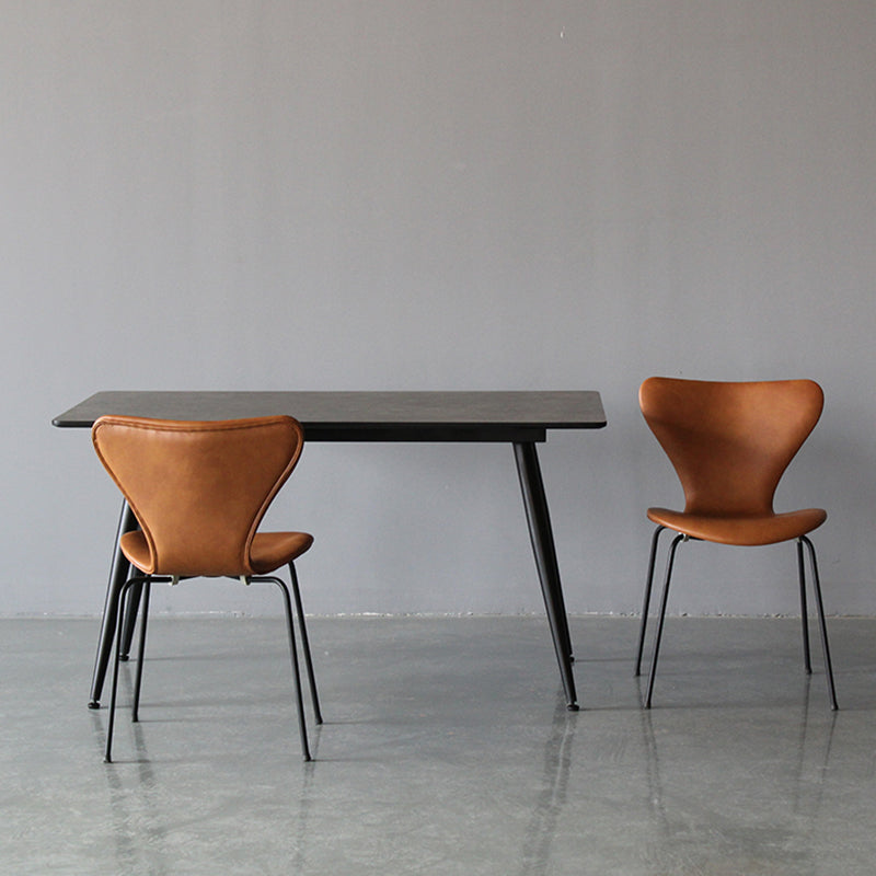 Chaises de salle à manger en tissu de style moderne
