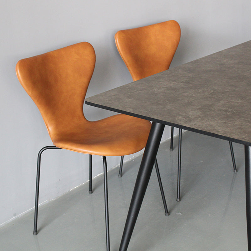 Chaises de salle à manger en tissu de style moderne