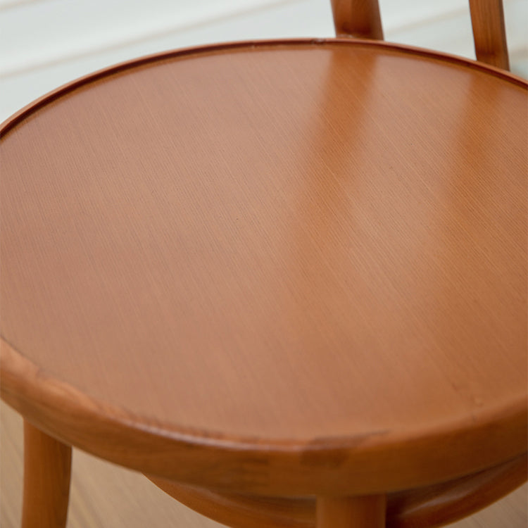 Chaises de salle à manger sans accoudoirs en bois courbé Chaises d'appoint en bois avec pieds en hêtre
