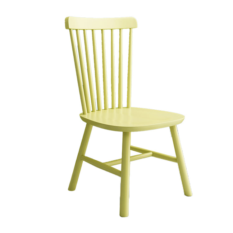 Silla de comedor de comedor de estilo de madera de estilo moderno para la cocina (juego de 2)