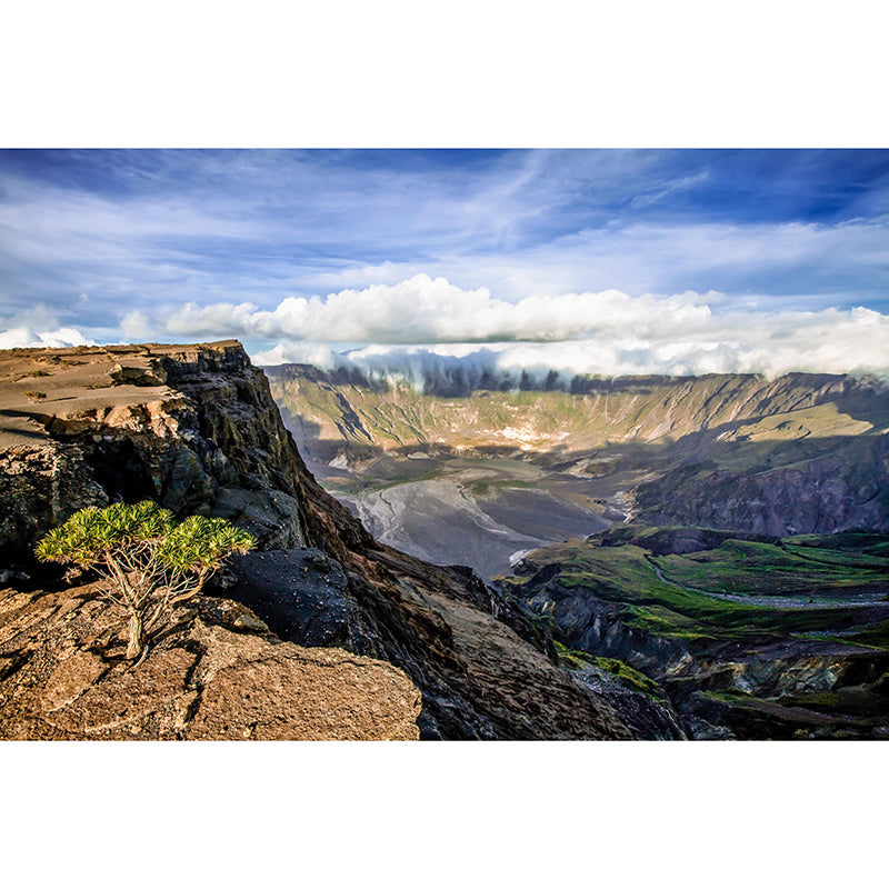 Mountain Landscapes Mural Wallpaper Mildew Resistant Modern Living Room Decoration