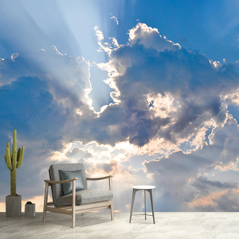 Clouds Landscapes Wallpaper Mural Environmental Living Room Decoration