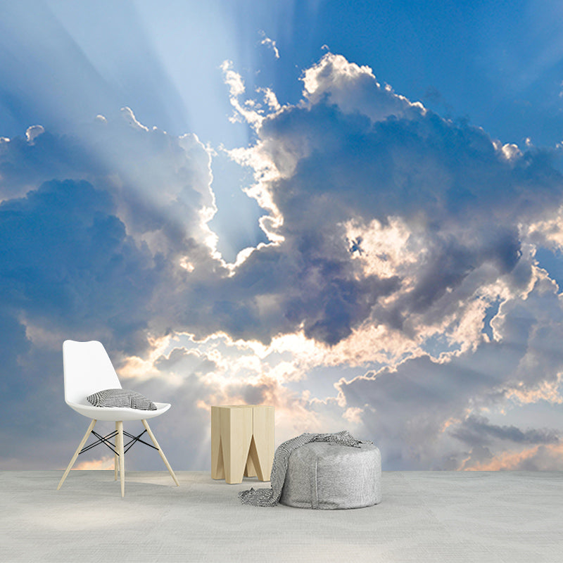 Clouds Landscapes Wallpaper Mural Environmental Living Room Decoration