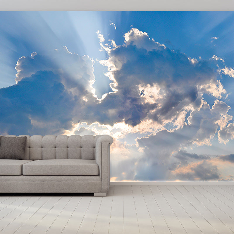 Clouds Landscapes Wallpaper Mural Environmental Living Room Decoration