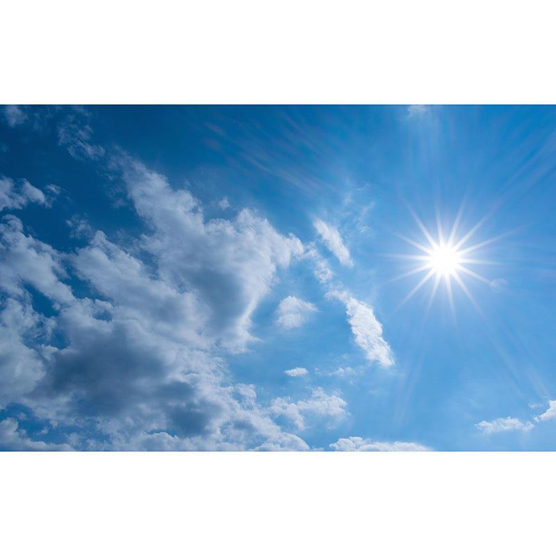 Clouds Landscapes Mural Wallpaper Mildew Resistant Modern Living Room Decoration