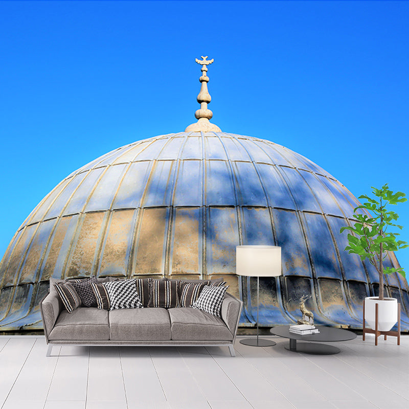 Construction Mural Wallpaper Mildew Resistant Living Room Decoration